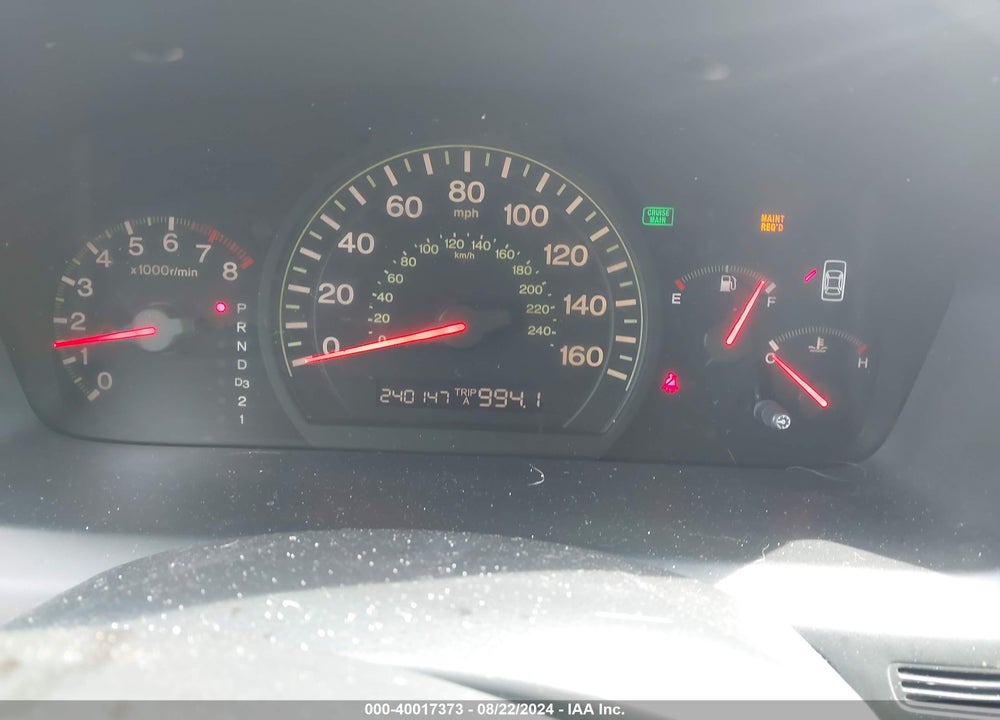 2008 HONDA ACCORD SDN EX-L VIN: 1HGCP36858A020601