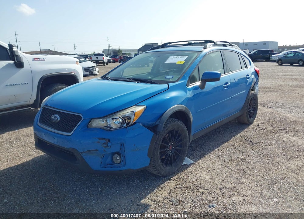 2016 SUBARU CROSSTREK 2.0I PREMIUM VIN: JF2GPADC8G8251947