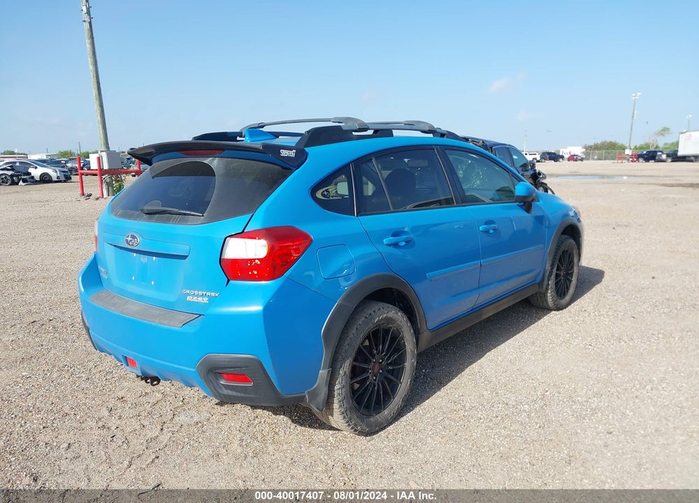 2016 SUBARU CROSSTREK 2.0I PREMIUM VIN: JF2GPADC8G8251947