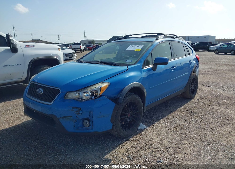 2016 SUBARU CROSSTREK 2.0I PREMIUM VIN: JF2GPADC8G8251947