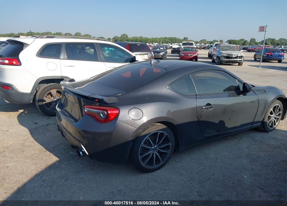 2017 SUBARU BRZ LIMITED VIN: JF1ZCAC11H9600435