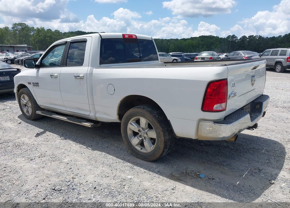 2016 RAM 1500 BIG HORN VIN: 1C6RR6GT1GS163407