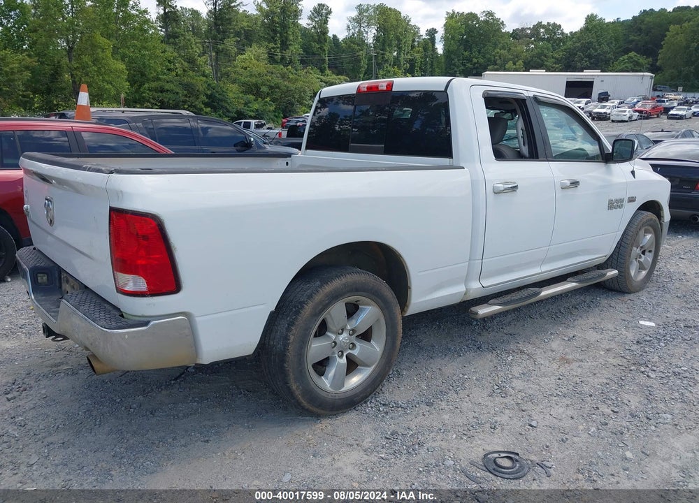 2016 RAM 1500 BIG HORN VIN: 1C6RR6GT1GS163407