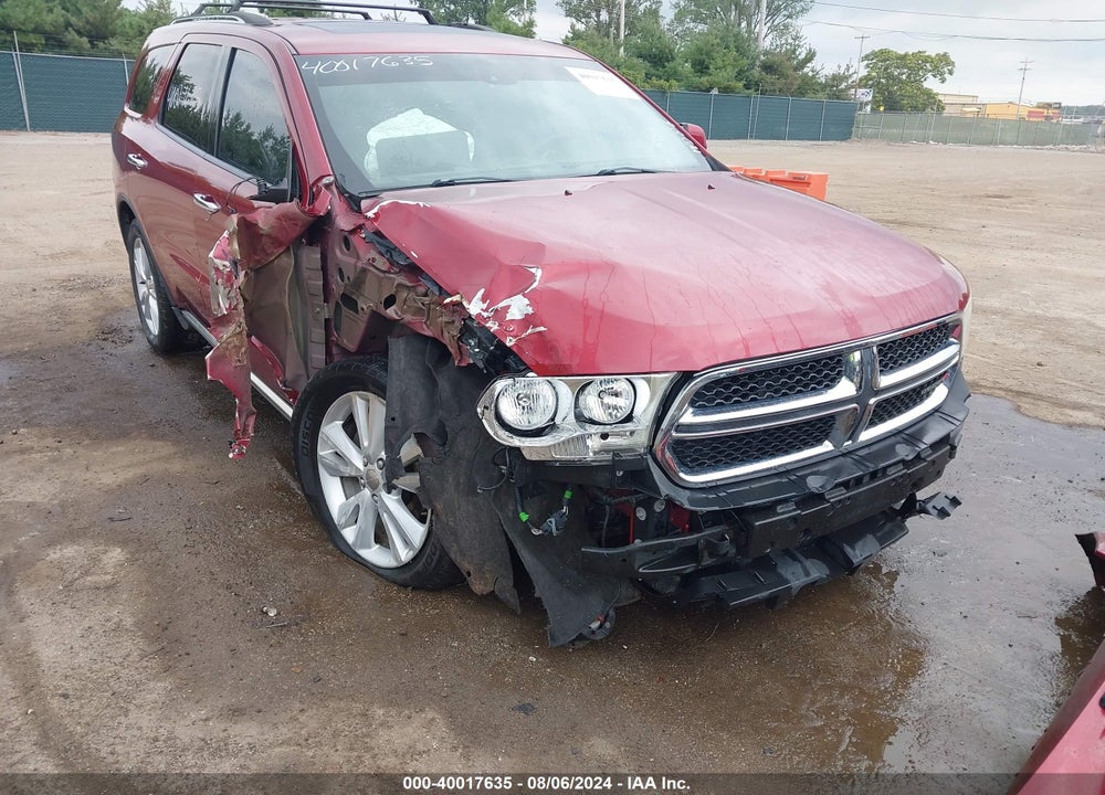 2013 DODGE DURANGO CREW VIN: 1C4RDJDG6DC690317