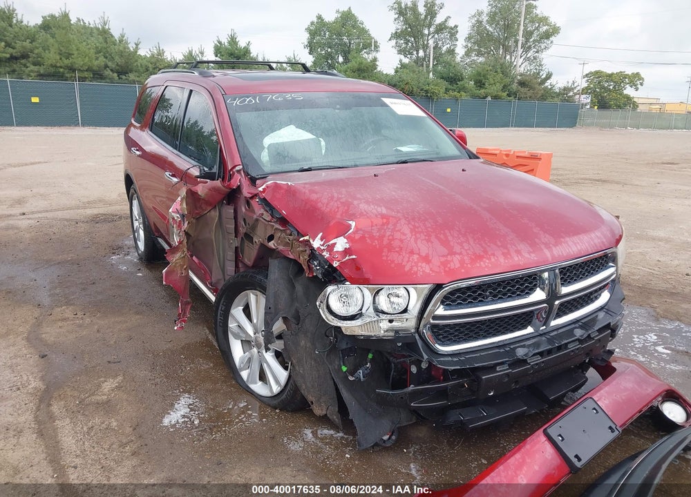2013 DODGE DURANGO CREW VIN: 1C4RDJDG6DC690317