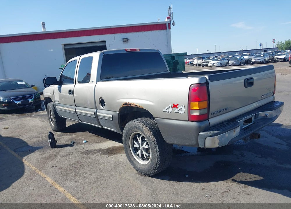 1999 CHEVROLET SILVERADO 1500 LS VIN: 1GCEK19V8XE213991