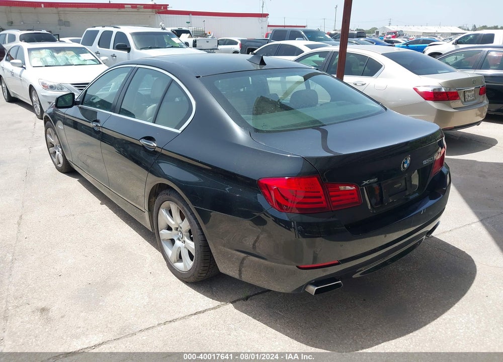 2013 BMW 550I XDRIVE VIN: WBAFU9C50DDY71017