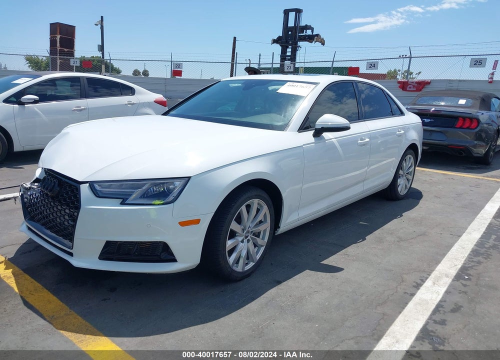 2017 AUDI A4 2.0T PREMIUM VIN: WAUGNAF43HN007522