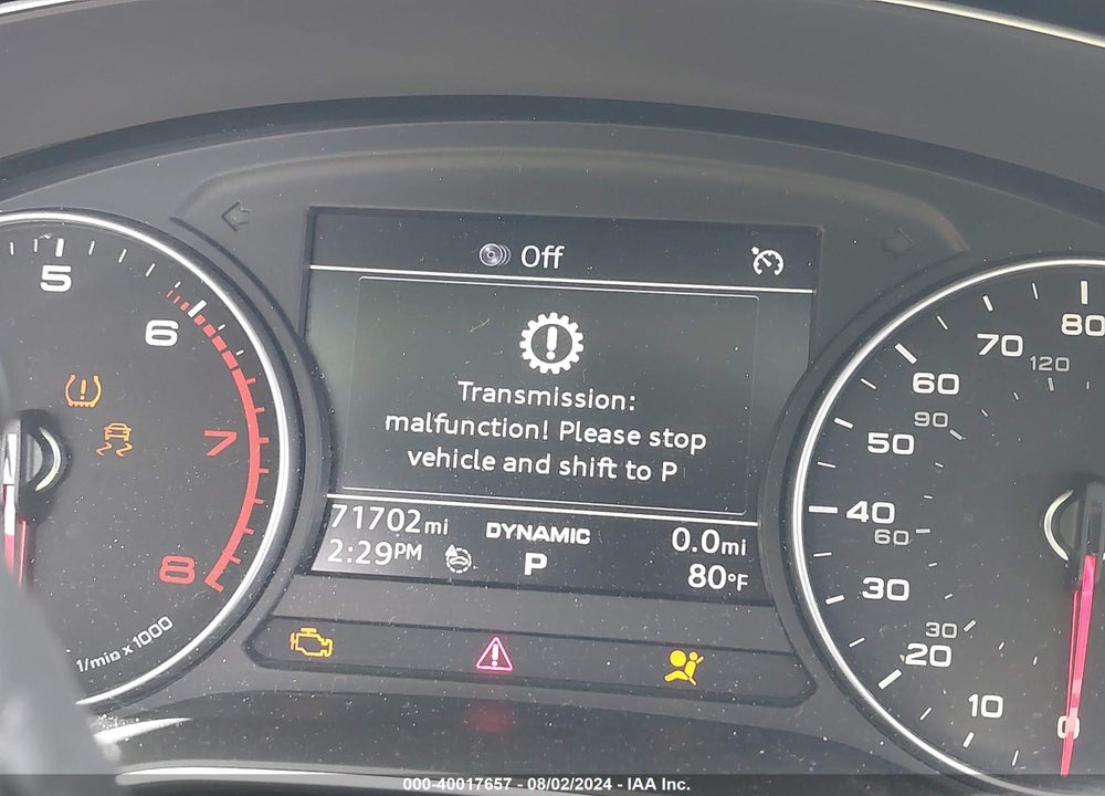2017 AUDI A4 2.0T PREMIUM VIN: WAUGNAF43HN007522