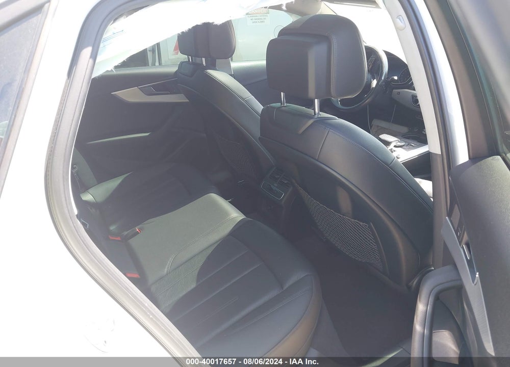 2017 AUDI A4 2.0T PREMIUM VIN: WAUGNAF43HN007522