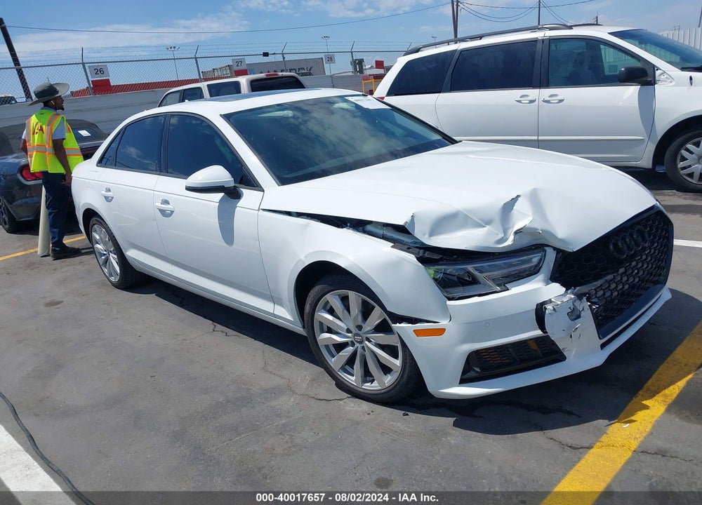 2017 AUDI A4 2.0T PREMIUM VIN: WAUGNAF43HN007522