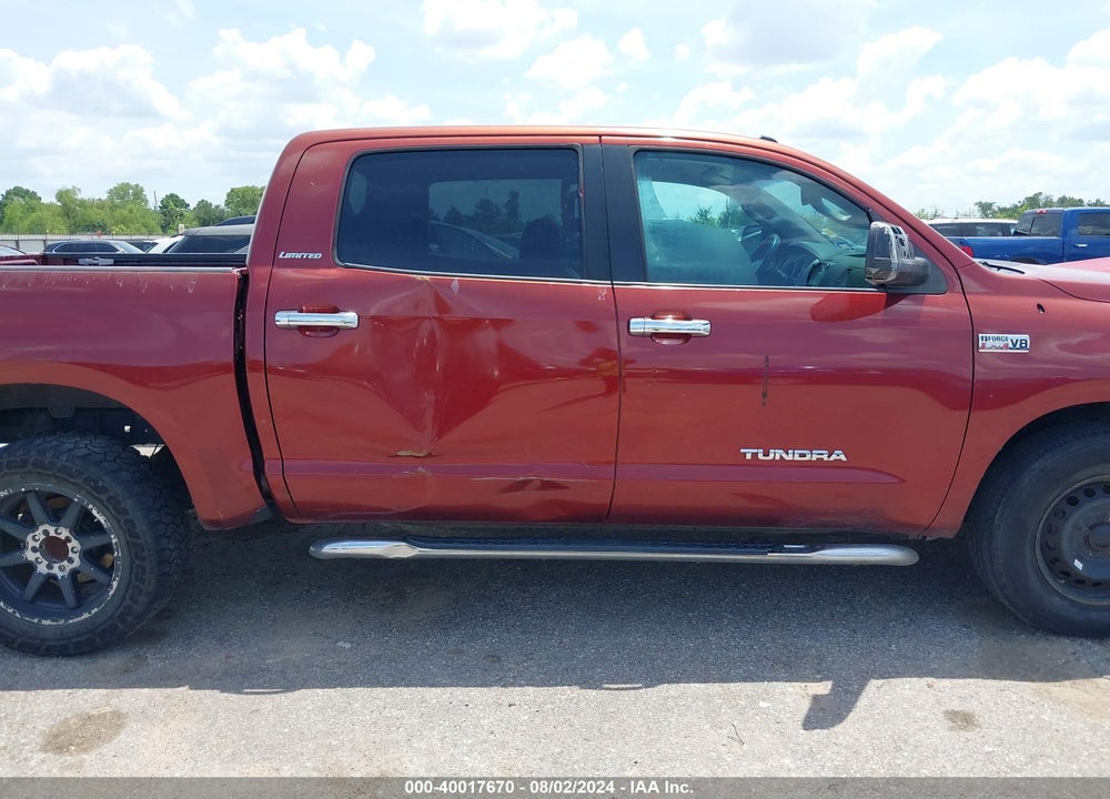 2010 TOYOTA TUNDRA LIMITED 5.7L V8 VIN: 5TFHW5F19AX118894