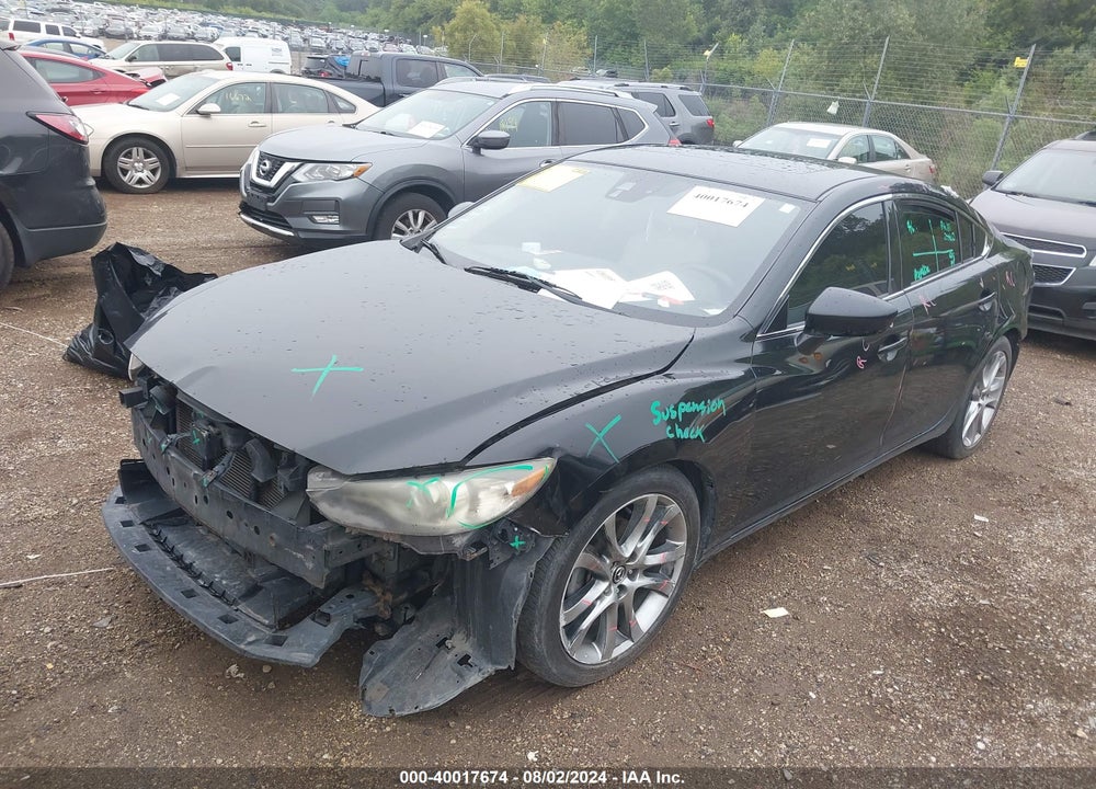 2014 MAZDA 6 I GRAND TOURING VIN: JM1GJ1W50E1103523