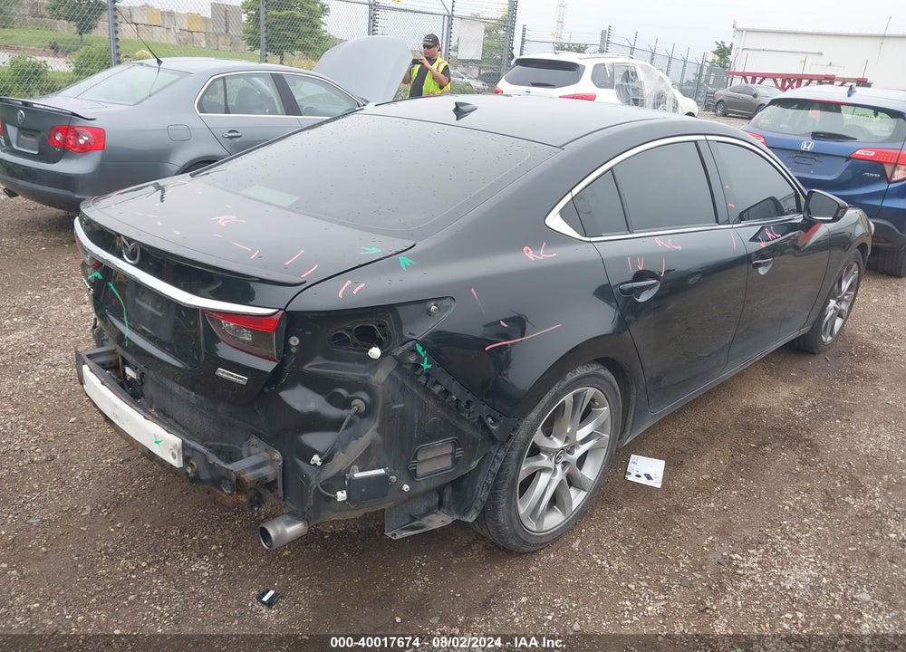2014 MAZDA 6 I GRAND TOURING VIN: JM1GJ1W50E1103523