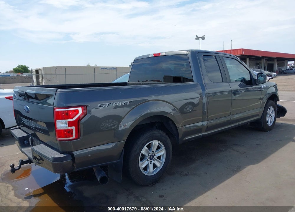 2018 FORD F-150 XL VIN: 1FTEX1CP5JKD08934
