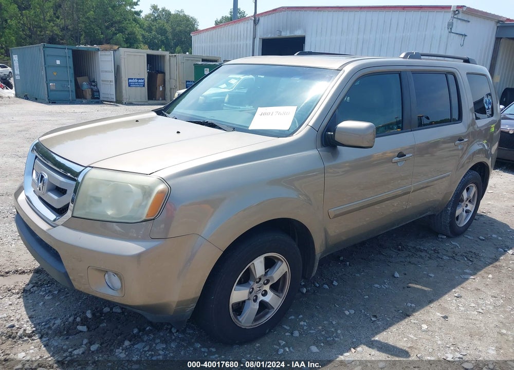 2010 HONDA PILOT EX-L VIN: 5FNYF3H55AB005040