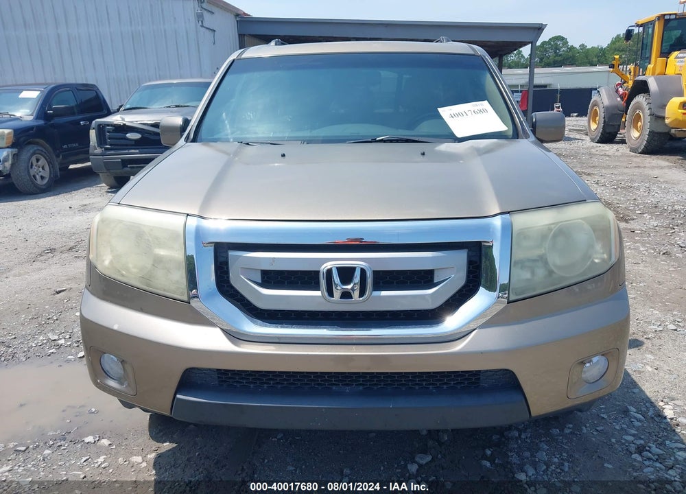 2010 HONDA PILOT EX-L VIN: 5FNYF3H55AB005040