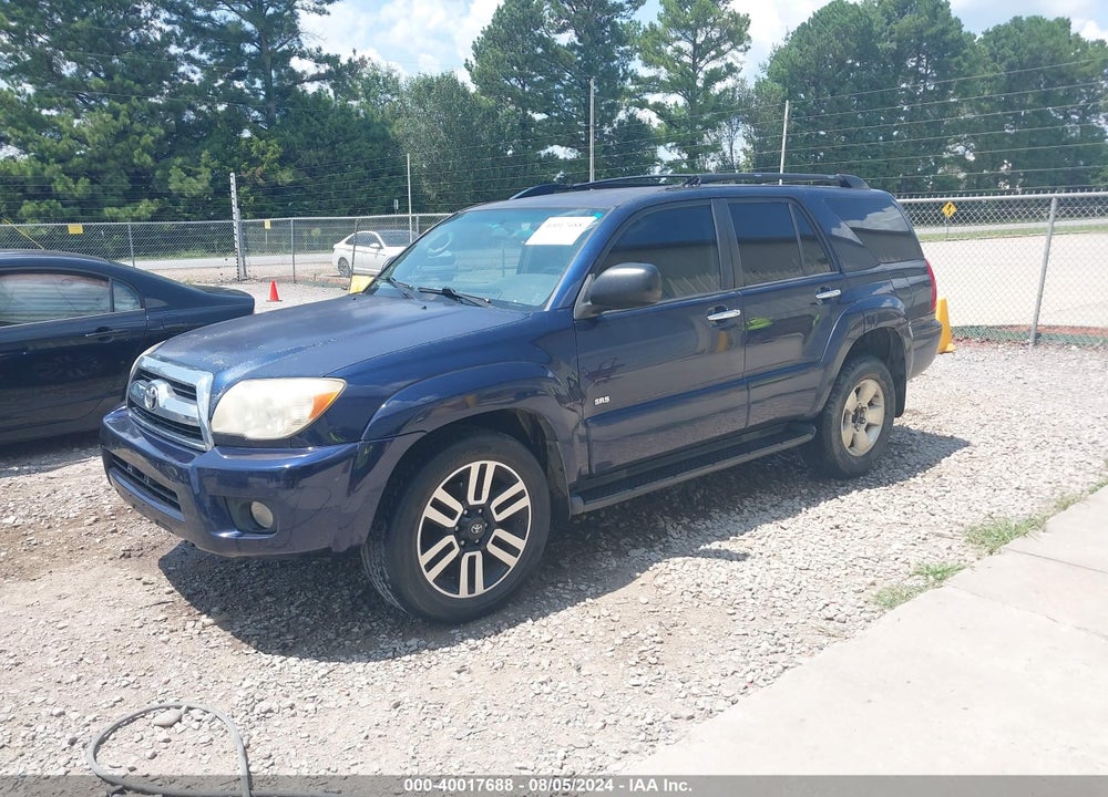 2007 TOYOTA 4RUNNER SR5 V6 VIN: JTEZU14RX70096509