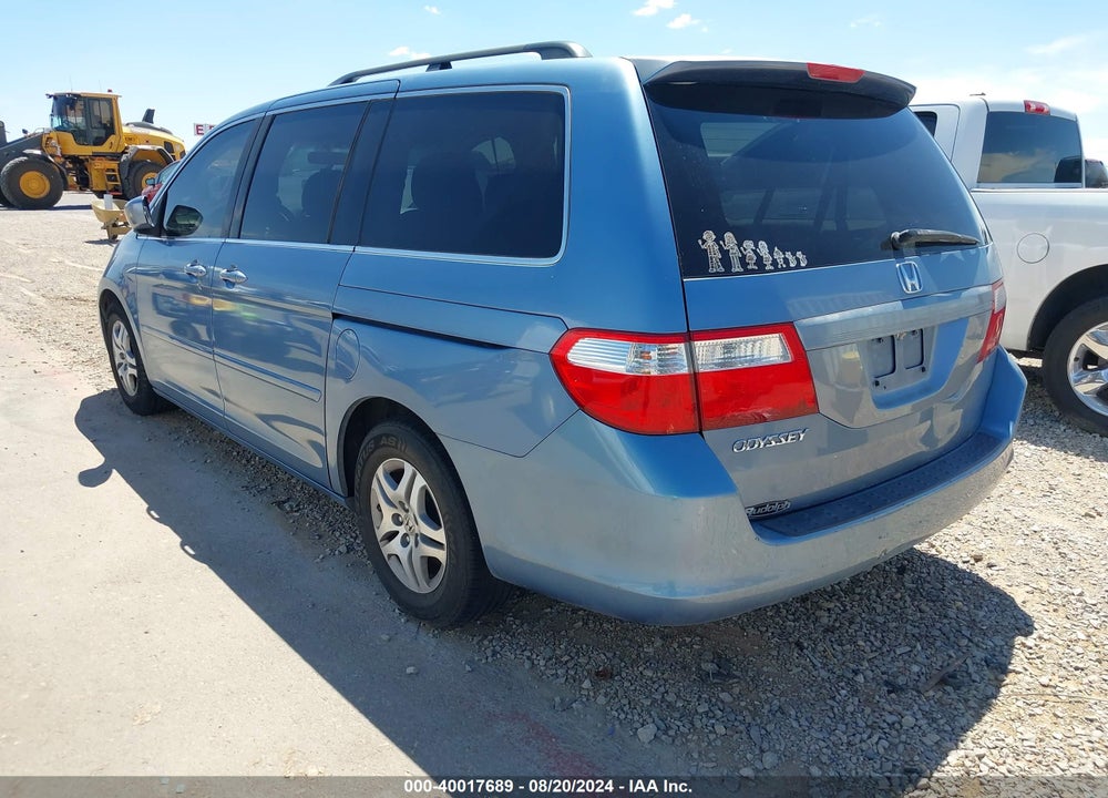 2006 HONDA ODYSSEY EX-L VIN: 5FNRL38726B031035