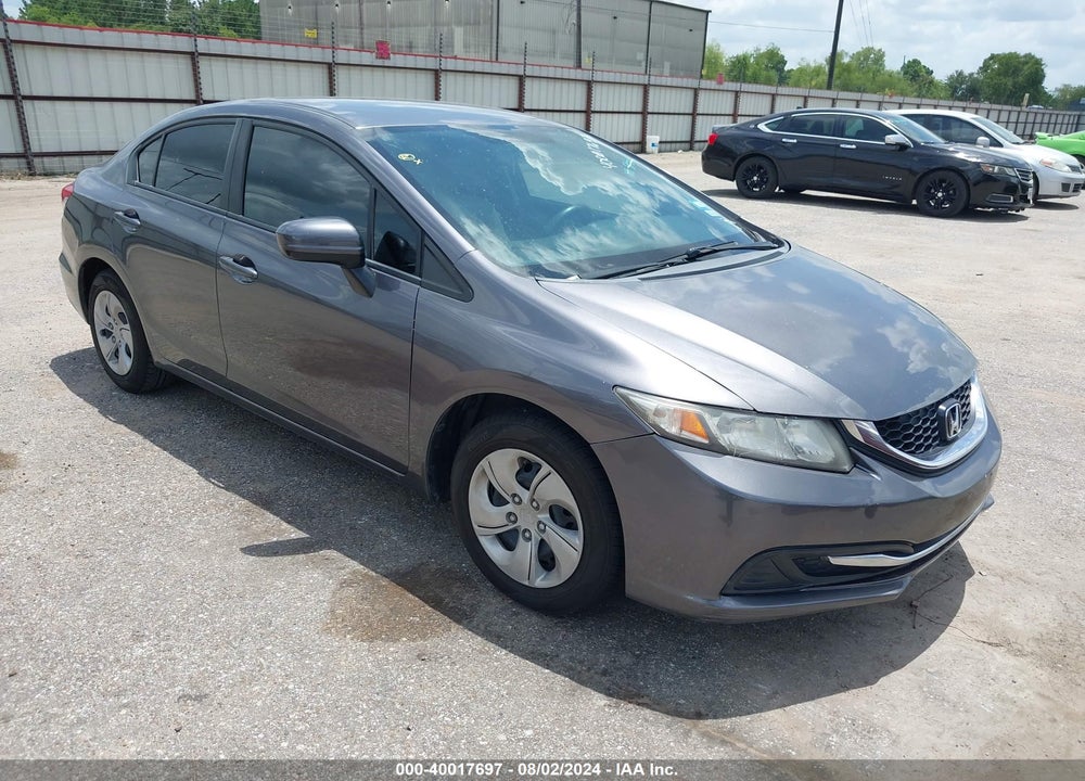 2014 HONDA CIVIC LX VIN: 19XFB2F57EE015564