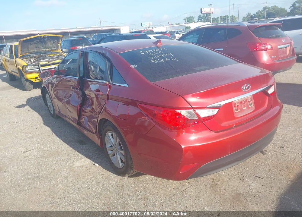 2014 HYUNDAI SONATA GLS VIN: 5NPEB4AC9EH869402