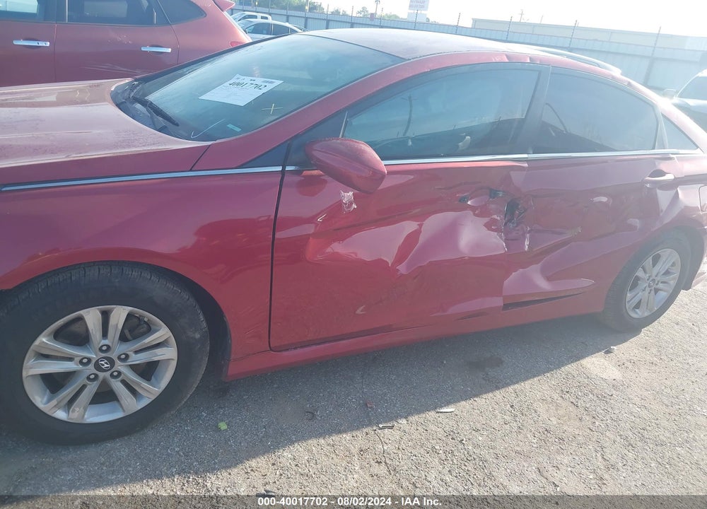 2014 HYUNDAI SONATA GLS VIN: 5NPEB4AC9EH869402