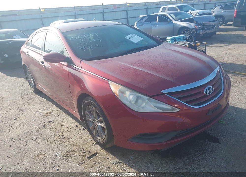 2014 HYUNDAI SONATA GLS VIN: 5NPEB4AC9EH869402