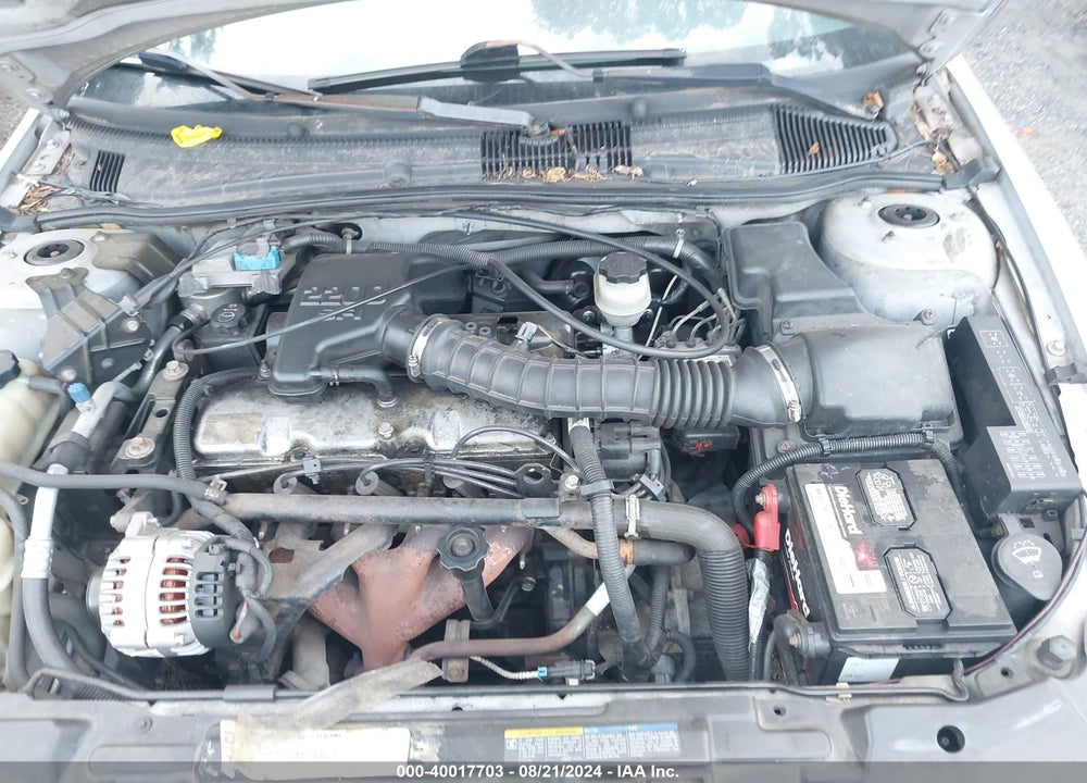 2002 CHEVROLET CAVALIER VIN: 1G1JC524027436262