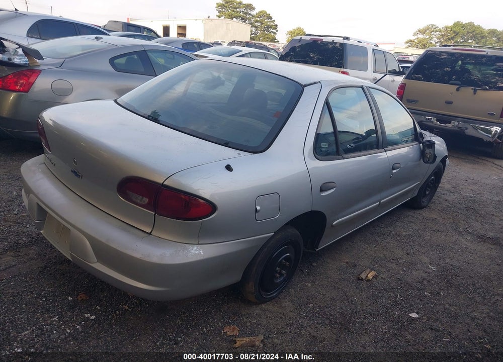 2002 CHEVROLET CAVALIER VIN: 1G1JC524027436262