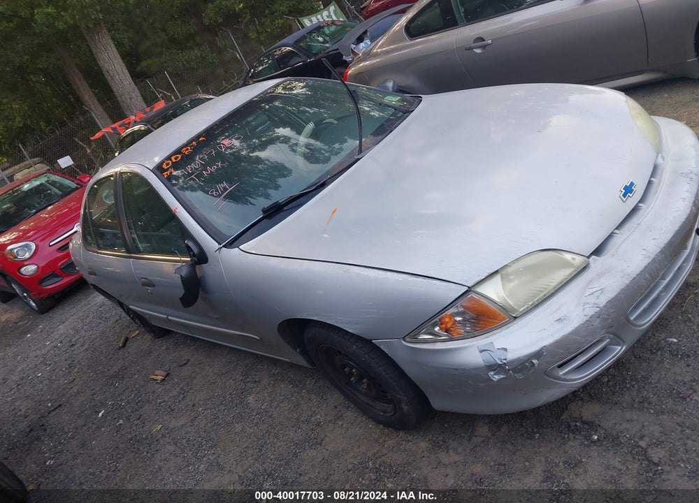 2002 CHEVROLET CAVALIER VIN: 1G1JC524027436262