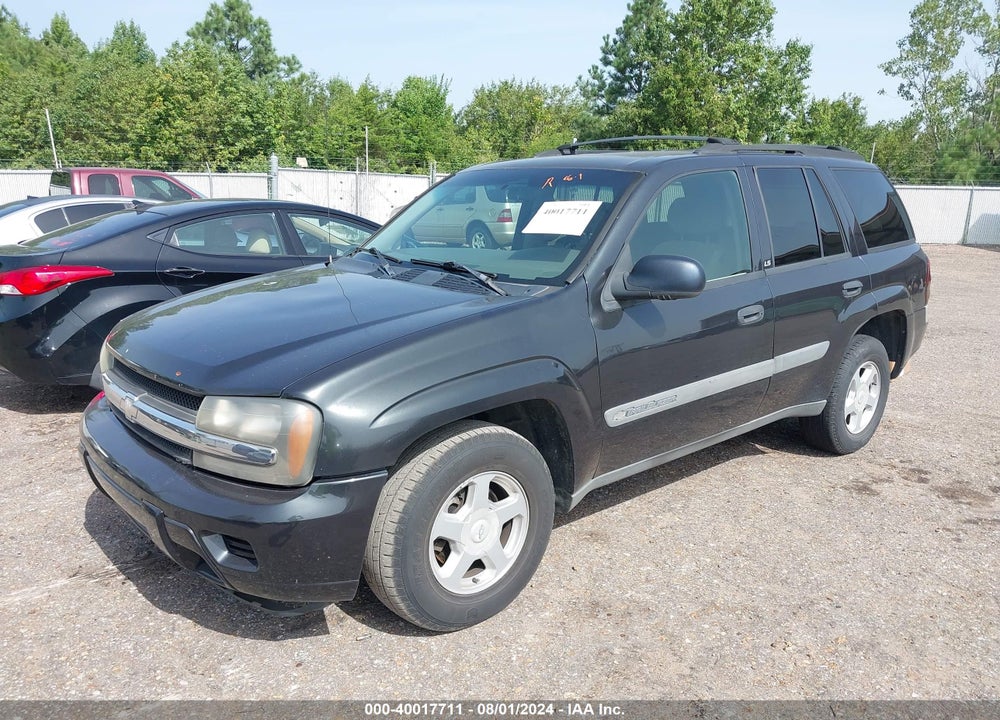 2003 CHEVROLET TRAILBLAZER LS VIN: 1GNDS13S332167760