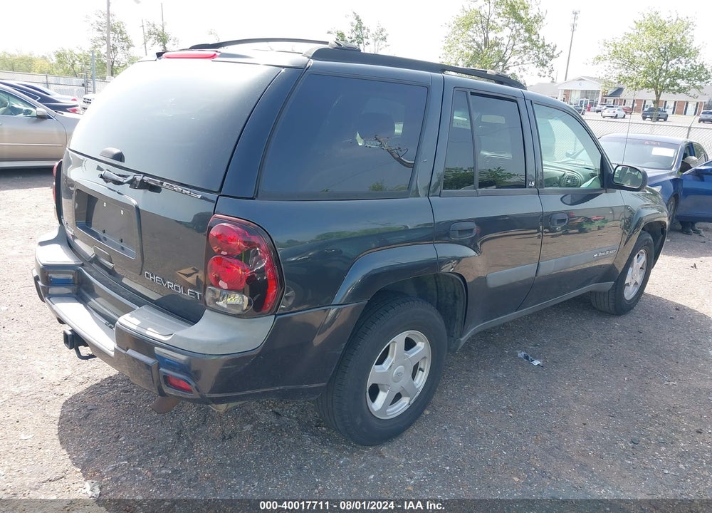 2003 CHEVROLET TRAILBLAZER LS VIN: 1GNDS13S332167760