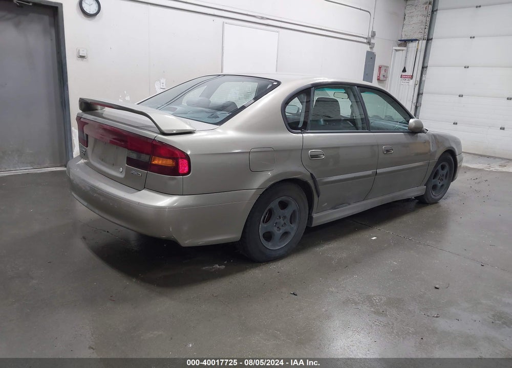 2000 SUBARU LEGACY GT VIN: 4S3BE6458Y7203109