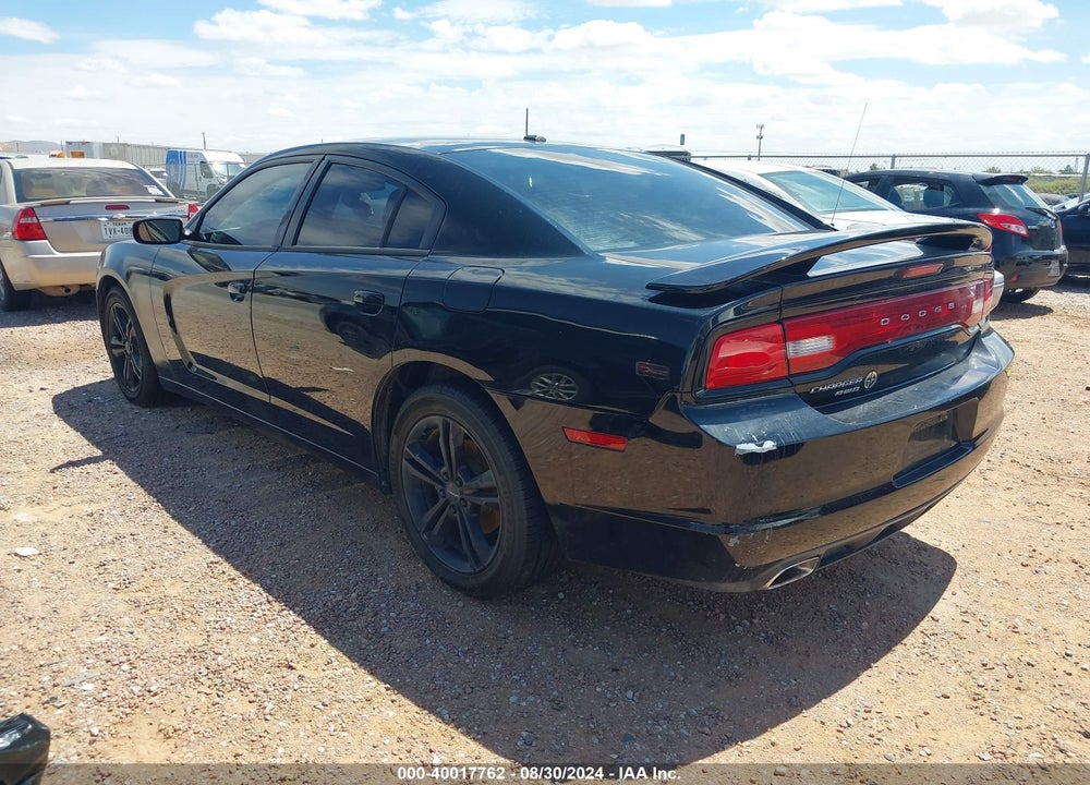 2012 DODGE CHARGER VIN: 2C3CDXJG6CH306307