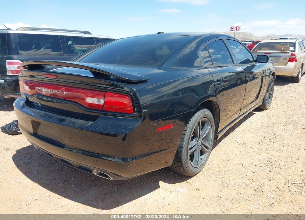 2012 DODGE CHARGER VIN: 2C3CDXJG6CH306307