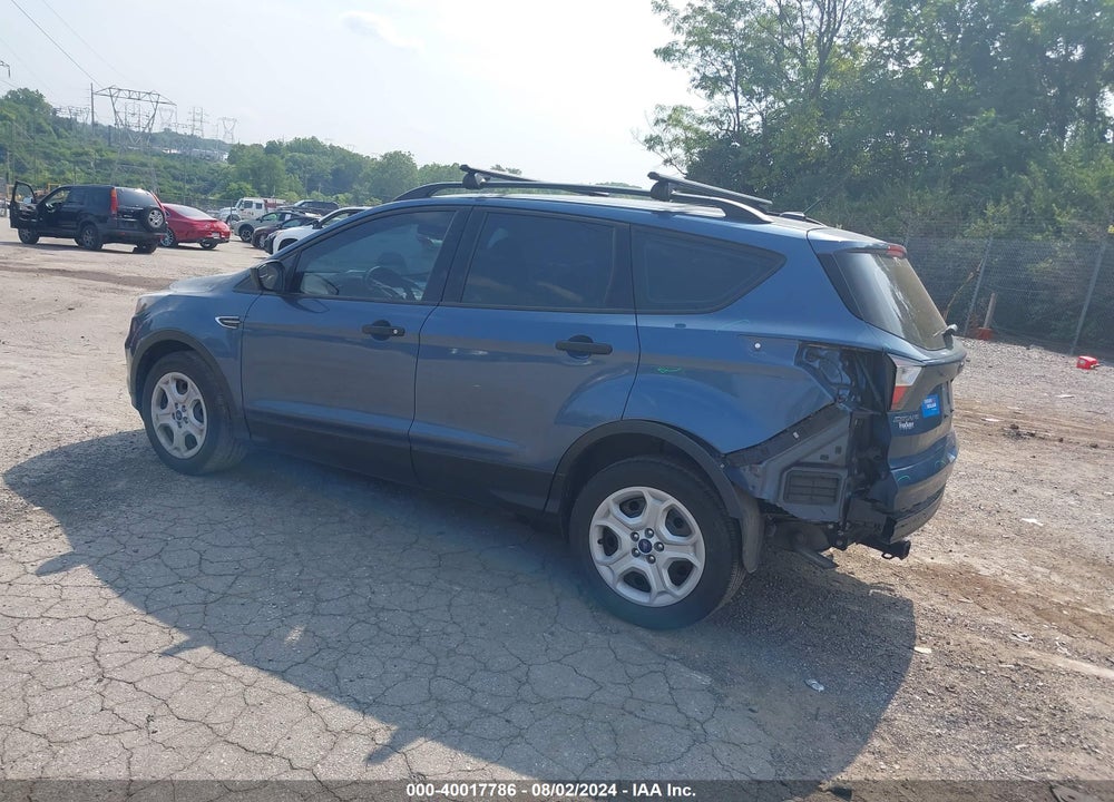 2018 FORD ESCAPE S VIN: 1FMCU0F78JUB66486