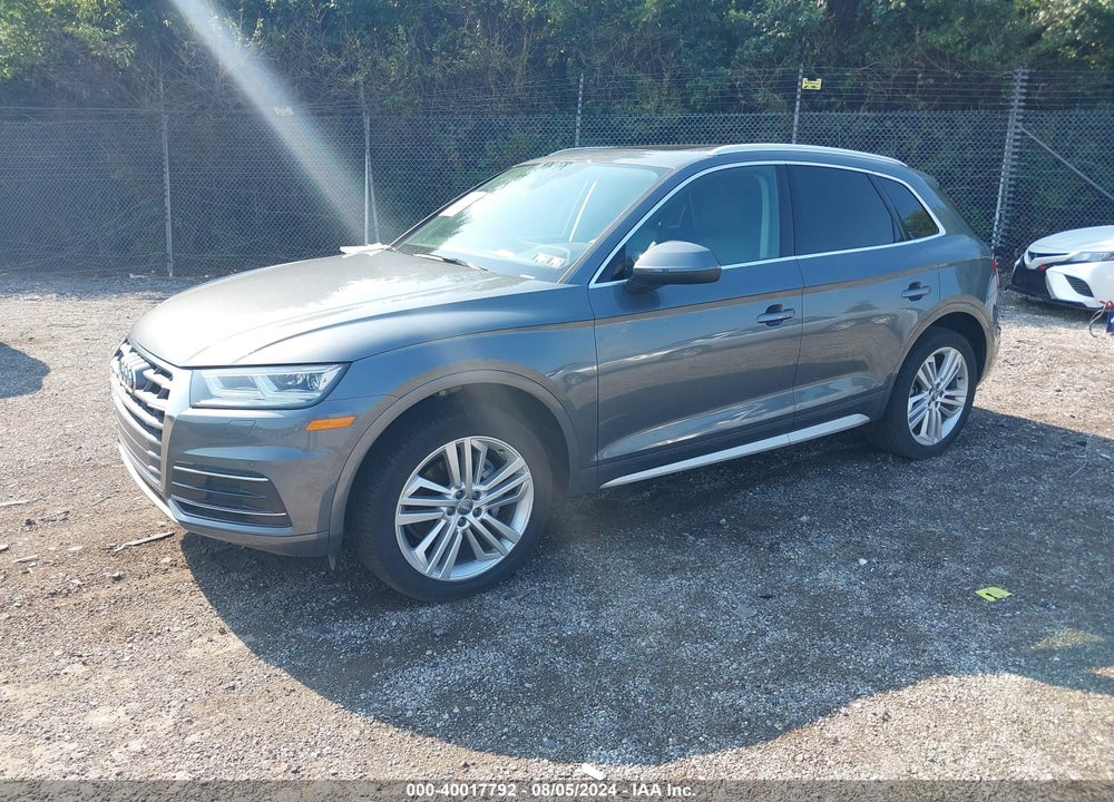 2018 AUDI Q5 2.0T PREMIUM/2.0T TECH PREMIUM VIN: WA1BNAFY6J2246497