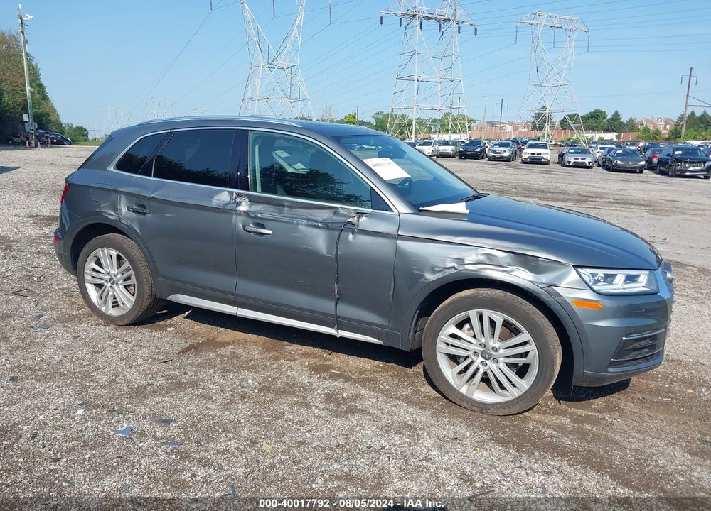 2018 AUDI Q5 2.0T PREMIUM/2.0T TECH PREMIUM VIN: WA1BNAFY6J2246497