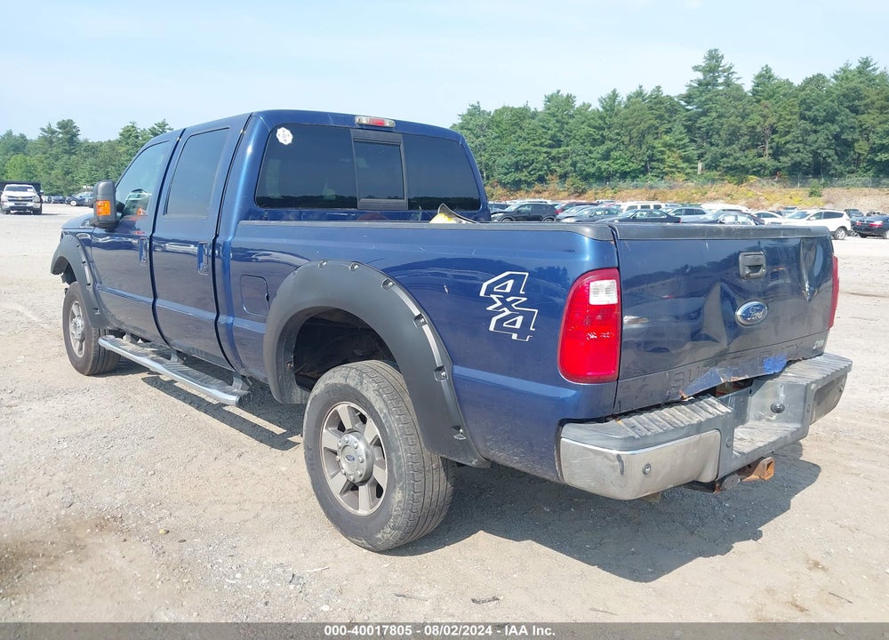 2011 FORD F-350 LARIAT VIN: 1FT7W3B62BEB68504