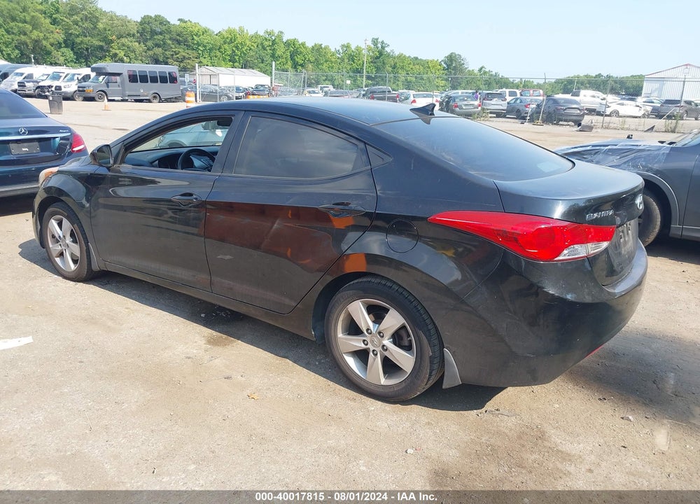 2013 HYUNDAI ELANTRA GLS VIN: KMHDH4AEXDU904766