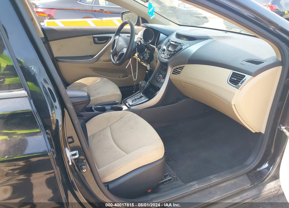 2013 HYUNDAI ELANTRA GLS VIN: KMHDH4AEXDU904766