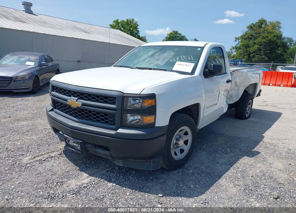 2014 CHEVROLET SILVERADO 1500 WORK TRUCK 1WT VIN: 1GCNCPEH2EZ293004