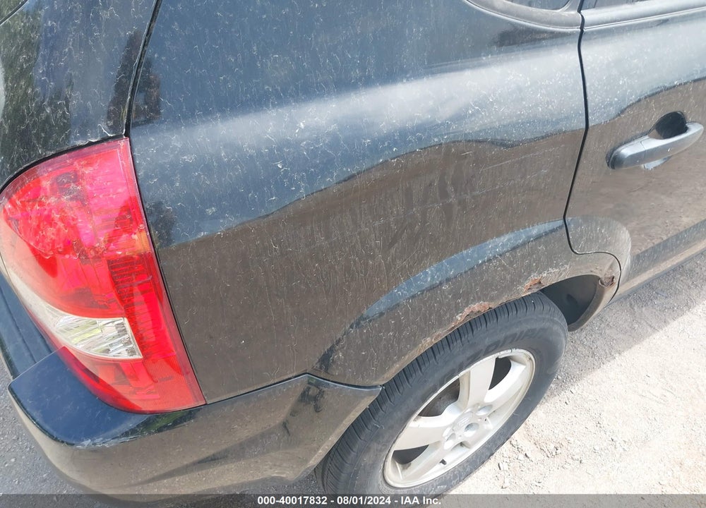 2007 HYUNDAI TUCSON GLS VIN: KM8JM12B77U517680