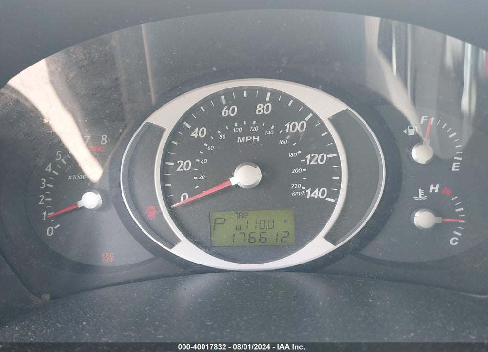 2007 HYUNDAI TUCSON GLS VIN: KM8JM12B77U517680