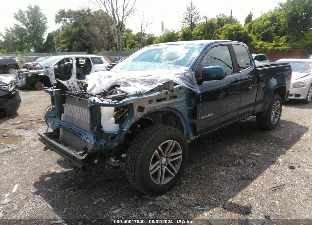 2020 CHEVROLET COLORADO 4WD LONG BOX LT VIN: 1GCHTCENXL1128258