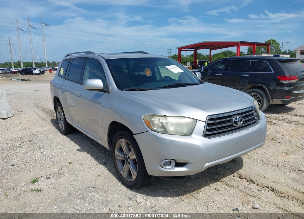 2008 TOYOTA HIGHLANDER SPORT VIN: JTEES43A682055155
