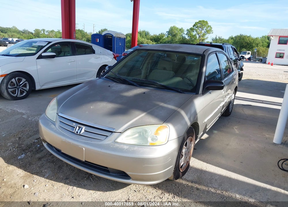 2003 HONDA CIVIC LX VIN: 2HGES16553H617887