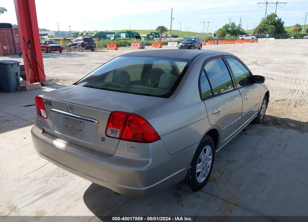 2003 HONDA CIVIC LX VIN: 2HGES16553H617887