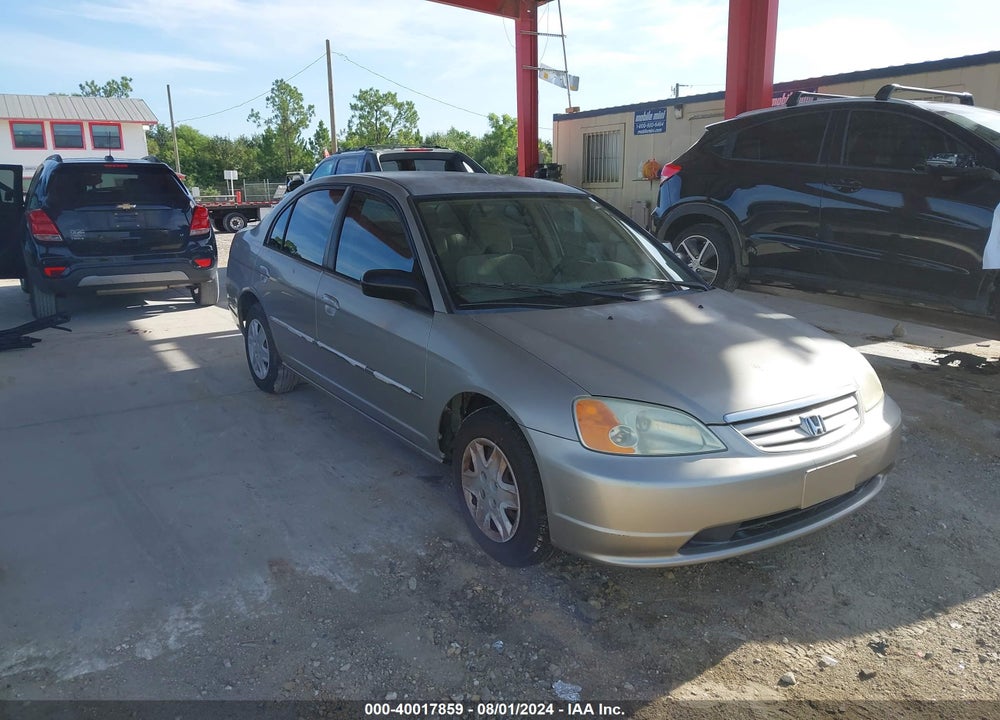 2003 HONDA CIVIC LX VIN: 2HGES16553H617887