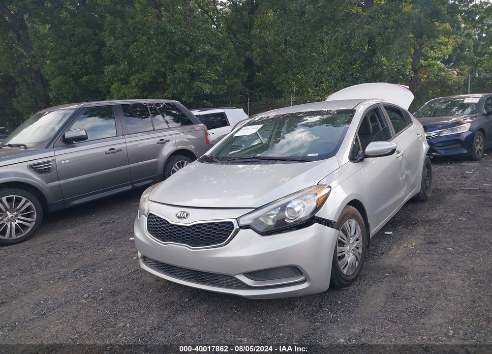 2016 KIA FORTE LX VIN: KNAFK4A61G5538005